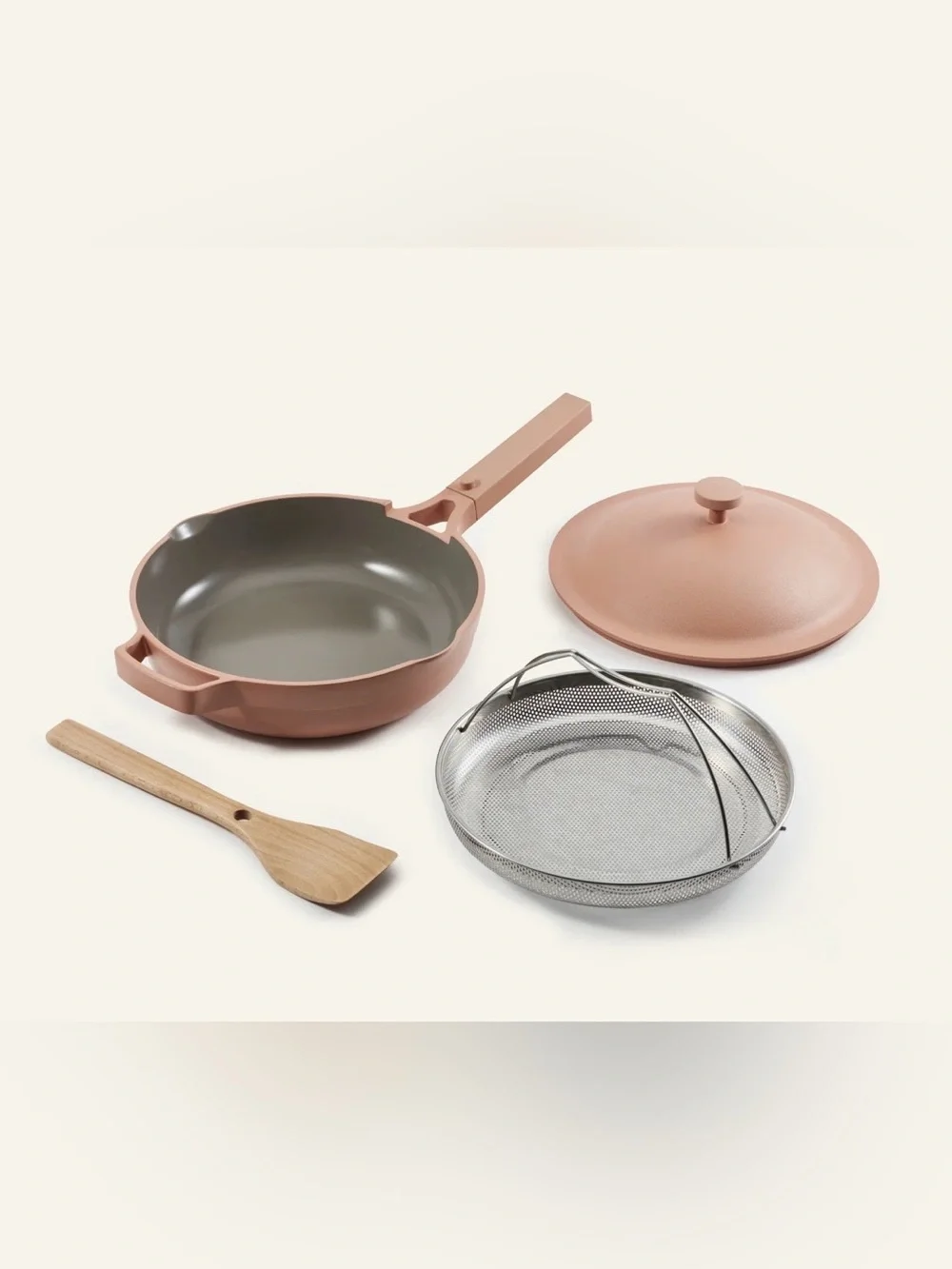 Our Place Always Pan®2.0 iconic non-toxic 10-in-1 ceramic nonstick pan BNIB Pink
